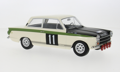 Ford Lotus Cortina Mk.I No.11 RAC Rally 1966 Soderstrom/Palm - 1:18